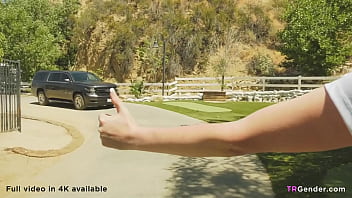 Preview 1 of Clit Nettle Torture - Shemale fucked by straight guy - Dane Stewart, Jamie French