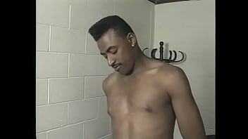 Preview 2 of Spread Naked - Slutty ebony with big ass Janet Jacme opens her legs to be eaten out by black stud