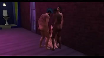 Preview 1 of Xnxx Alisa - Zorra pelirroja deslechando a sus machos