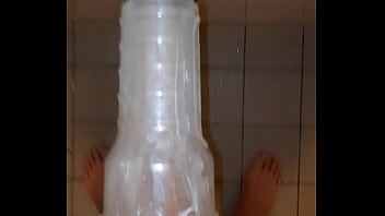 Preview 2 of Annette Schwarz Slapping - Teen fucks Fleshlight and cums multiple times