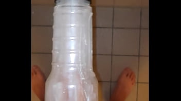Preview 1 of Annette Schwarz Slapping - Teen fucks Fleshlight and cums multiple times