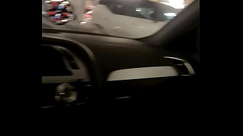 Preview 1 of Hot Family Vacation Sex - Dickflash car parking lot
