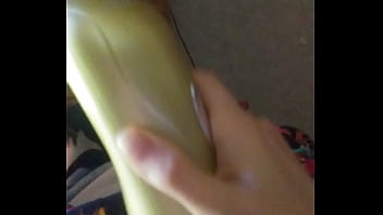 Preview 3 of Secret Cam - More fun with pocket pussy