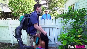 Preview 2 of Clips Hip Hop Song - Priya Price Horny Fucks The Gardener