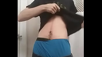 Preview 1 of Pinoy 18 - Jerking it in the bathroom