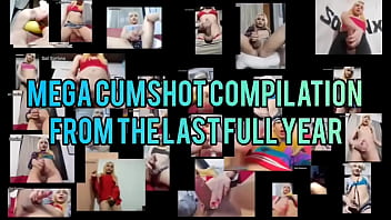 Preview 2 of Pov Latina - My compilation cumshots 2024 an hour of non-stop cum