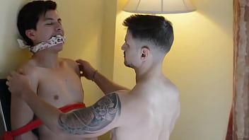 Preview 3 of Maidsex Chinese - All-Star Bondage preview - Make Me Laugh - Gabriel vs. Jackson