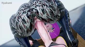 Preview 3 of Lucky Guy Get Free Sex Service - Futanari Police 2
