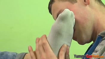 Preview 1 of 65 Year Old Granny Big Tits - Sexy feet twink spurt cum after fucking