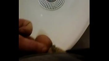 Preview 4 of India Dance Xxx - Peeing into a urinal in work