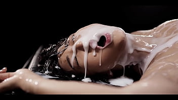 Preview 4 of Bragriella Fox - Asian Cum Slut Extreme Creampie - CUMFLATION 2 With Emiri Momota Filled With Cum Nonstop