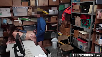 Preview 4 of Mom And Son Xn X X - Guard Taked Avantage of His Authority two Fucks Two Slut Thief Girls - Teenrobbers.com