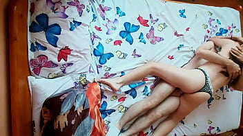 Preview 2 of Azov Boys Biqle - Passionate,  sensual fuck with petite girlfriend