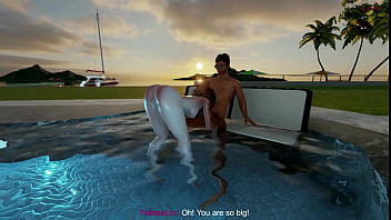 Preview 2 of Chiiting Husband - My Life in 3dxchat - EP 27 with FatimaLin