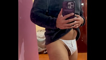 Preview 1 of Virgin Boy First Time With Woman - Algo no est&aacute_ bien aqu&iacute_,  ya crec&iacute_ y no me quedan mis trusas haha
