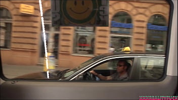 Preview 1 of Asian Girl Bath Xxx - Rolling cat house (Married amateur guy taken in the street fuck hot red head driving around the city)