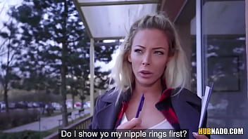 Preview 2 of Milf Gone Crazy - Well-shaped blonde Isabella Deltore fucks for some cash