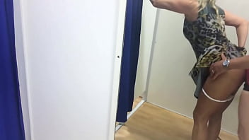 Preview 2 of Blowjob Deep Threat - Fucked a stranger in anal in Zara&#039_s locker room despite her objections