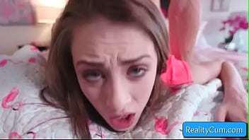 Preview 4 of Tube Mitress - Lovely lesbian babes Chloe Cherry,  Val Dodds with nice round boobs enjoy 69 licking and fucking