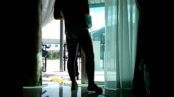Preview 4 of Gynas - delivery man caught me jerking 外送員