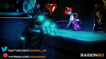 Preview 1 of Jodi Tylor Oily - Overwatch: Reaper Fucks Hanzo