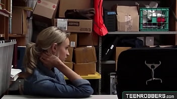 Preview 1 of Japen Big Tits - Creepy Officer Young Thief with Jail - Teenrobbers.com