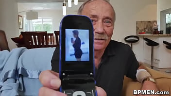 Preview 1 of Manuel Ferrera Pov - Two grandpas took some Viagra to fuck lovely brunette Sydney Sky