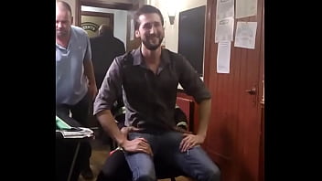 Preview 1 of Human Bong Earthquake - straight guy lapdance prank