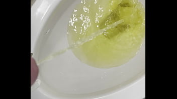 Preview 3 of Caught Sis Cleaning Naked - Bathroom Piss