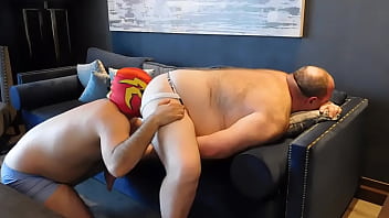 Preview 3 of Sexvid Japan Porn3gp - Masked man sucks my dick