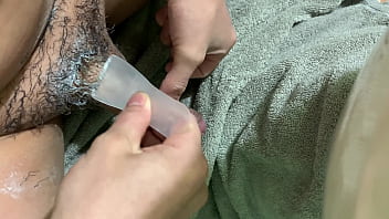 Preview 1 of Rita Faltona O - Men&#039_s pubic hair detail