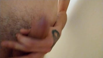 Preview 1 of Seduction Of Sleeping Sister - Jerking myself in the shower