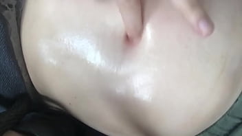 Preview 4 of Rosamubd Kwan - Oiled up bellybutton play &amp_ fingering