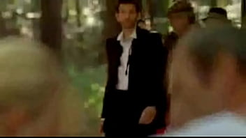 Preview 4 of Shoeplay Dipping Dangling12 - Couple robbed strip scene. Clothes stolen.