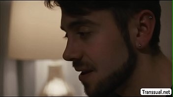 Preview 2 of Farg Gril - TS Eva sucks her Stepsons hard boner