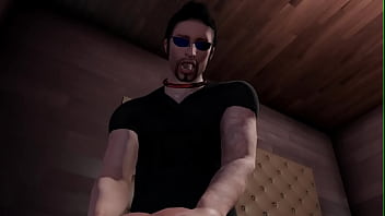Preview 2 of Boy Masturbation Pissing - 3DXChat (no sound)