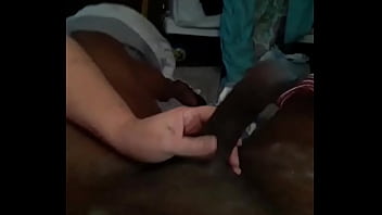 Preview 3 of Black Mom Xxx Videos In Forest - Handjob