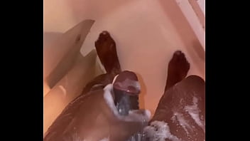 Preview 1 of Taxi Asian Cuckold - Big Black Dick In The Shower