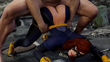 Preview 3 of Amateur Couples Trading Partners - Batgirl Doggystyle