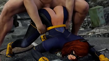 Preview 1 of Amateur Couples Trading Partners - Batgirl Doggystyle