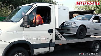 Preview 1 of Kinky Teen Gambang - LETSDOEIT - #Francis Belle #Conny Dachs - Sexy Ass Brazilian Babe Sucks And Fucks With Truck Driver Outdoor