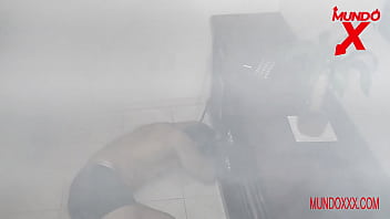 Preview 2 of Teacher Sir Sex - ESTA BOMBERO VIENE A AYUDAR PERO TERMINA FOLLANDOSELO MUNDOXXX.COM