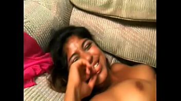 Preview 3 of Fist Night Sex Vidoes - Gorgeous brunette Laurie Vargas plays with her wet pussy first,  and then on a big black leather flute
