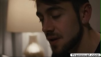 Preview 2 of Baby Chudai - Stepson satisfy Stepmom TS Evas anal needs