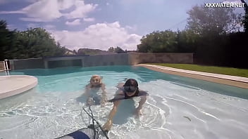 Preview 2 of New Viral 2020 Tagalog - Hot underwater lesbians Vodichkina and Farkas