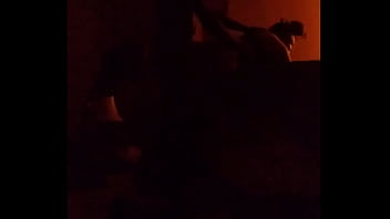 Preview 1 of Forced Lesbian Nipple Sucking - Hitting that pussy hard..she running