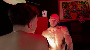 Preview 3 of Rep Xxx Katoon - Burning threesome in the Perversions Sauna [Trailer]