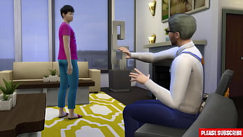 Preview 1 of Sydnee Taxi Nut - Asian step Dad And step Son Fucking Korean step Mom After They Had Dinner Together | Asian step Mom And step Son