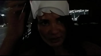 Preview 3 of Nurse Patients Sex - Aventura do Uber acaba em sexo no Supermercado