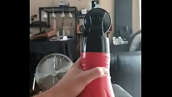 Preview 1 of Cutegirlpornsex - Fuck fleshlight while watching porn